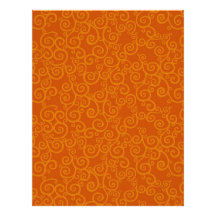 Halloween Scrapbook Paper Letterhead Template