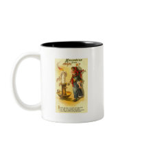 Halloween Signs Child with Candle Coffee Mug