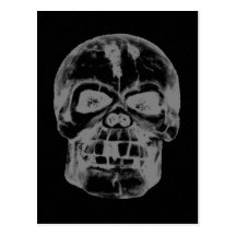 Halloween Skull Post Cards