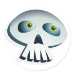 Halloween Skull stickers