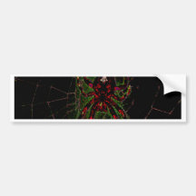 Halloween Spider Bumper Stickers