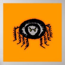 Halloween Spider Posters