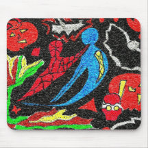 halloween spirits mousepads