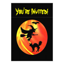 Halloween Spooks des invitations de partie
