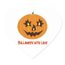 Halloween sticker with customizable text