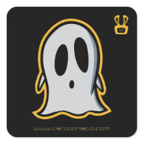Halloween Stickers - Cute Cartoon Ghost stickers