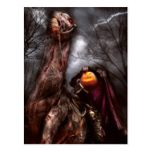 Halloween - The Headless Horseman Postcard