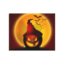 Halloween Toile Tendue Sur Châssis