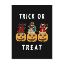 Halloween Trick or Treat Pug Dogs