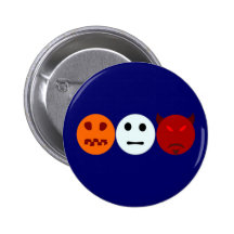 Halloween trick or treat pumpkin ghost devil buttons