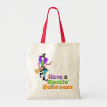 HALLOWEEN Trick or Treat Tote Bags, Grocery Bags