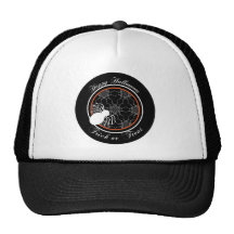 Halloween Victorian Lace Black Trucker Hat