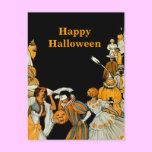 Halloween Vintage Costume Party postcards