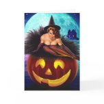 "Halloween Witch" Greeting Cards