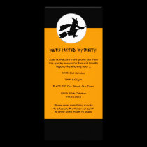 Halloween Witch Invitation invitations