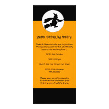Halloween Witch Invitation