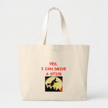 halloween witch joke tote bag
