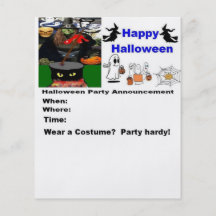 Halloween Witch Party Flyer