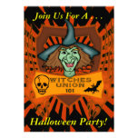 Halloween Witch Party Invitation