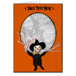 Halloween Witch Spell (photo frame) Cards