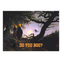 Halloween Witch Watching Announcements