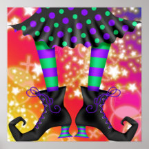 Halloween Witchy Legs - SRF Print