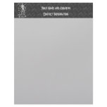 Halloween Zombie Personalized Letterhead