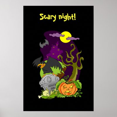 Hallowen Trick or Treat? Poster by tshirt4you