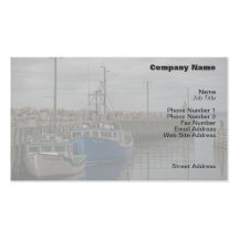Hall's Harbour Boats Profile Card Business Card
