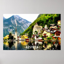 HALLSTATT, AUSTRIA POSTERS