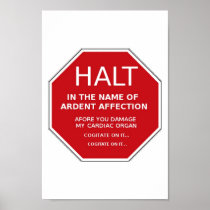 Halt Posters