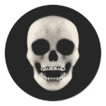 Haltone Skull: Vector Artwork: