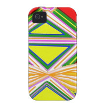 HALU HALOO Karuna Reiki - Tripod Triangle Symbols iPhone 4/4S Covers