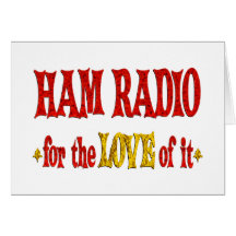Ham Radio Love Greeting Card