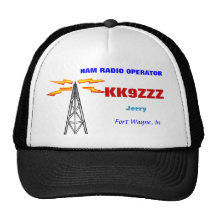 HAM RADIO OPERATOR CAP HAT