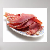 Ham slices poster