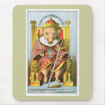 Ham Vintage Food Ad Art Mousepad