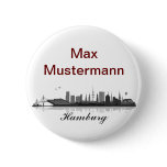 Hamburg Button / Anstecker / Pin