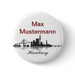 Hamburg Button / Anstecker / Pin