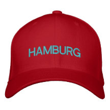 Hamburg Cap Embroidered Baseball Cap