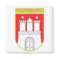Hamburg COA Fridge Magnets