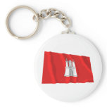 Hamburg Flag Keychain