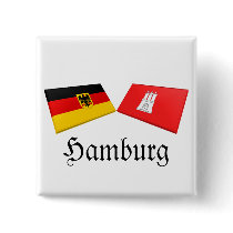 Hamburg, Germany Flag Tiles