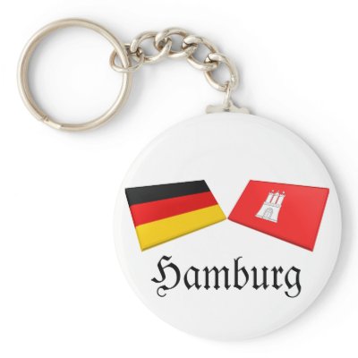 Hamburg, Germany Flag Tiles by Vexillophile