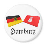 Hamburg, Germany Flag Tiles