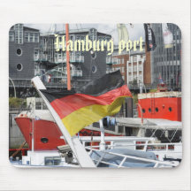 Hamburg port mousepad