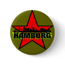 HAMBURG Skyline - BUTTON / ANSTECKER