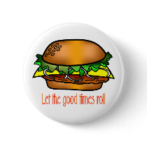Hamburger Good Times Button
