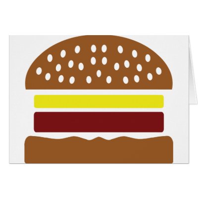 hamburger icon greeting card by Tomaniac