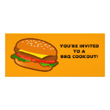 Hamburger Invitations